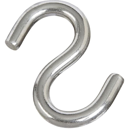 National 2-1/2 In. Stainless Steel Heavy Open S Hook N233551